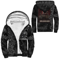 Viking Clothing Viking Drakkar Warship Sherpa Hoodie RLT12 - Wonder Print Shop