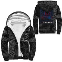 Viking Clothing Viking Drakkar Iceland Warship Sherpa Hoodie RLT12 - Wonder Print Shop