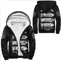 Viking Clothing Viking Daddy Sherpa Hoodie RLT12 - Wonder Print Shop