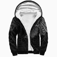 Viking Clothing Viking Odins Raven Tattoo Sherpa Hoodie RLT12 - Wonder Print Shop