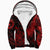 Viking Clothing Viking Odin Tattoo Red Version Sherpa Hoodie RLT12 - Wonder Print Shop