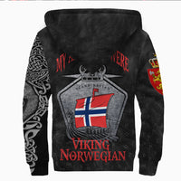 Viking Clothing Viking Norway Drakkar Sherpa Hoodie RLT12 - Wonder Print Shop