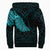Viking Clothing Viking Odin's Celtic Ravens Cyan Version Sherpa Hoodie RLT12 - Wonder Print Shop