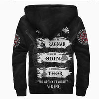 Viking Clothing Viking Daddy Sherpa Hoodie RLT12 - Wonder Print Shop