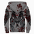 Viking Raven With Valknut Sherpa Hoodie Style Blood RLT12 - Wonder Print Shop