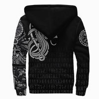 Viking Sherpa Hoodie Dragon RLT12 - Wonder Print Shop