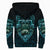 Viking Sherpa Hoodie Odin With Fenrir RLT12 - Wonder Print Shop