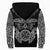 Viking Sherpa Hoodie Raven and Wolf RLT12 - Wonder Print Shop
