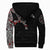 Viking Raven Tatoo Blood Sherpa Hoodie A15 RLT12 - Wonder Print Shop