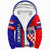 Croatia Flag Sherpa Hoodie - Wonder Print Shop