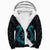 Viking Sherpa Hoodie, Aegishjalmur Helm Of Awe Blue Edition RLT12 - Wonder Print Shop