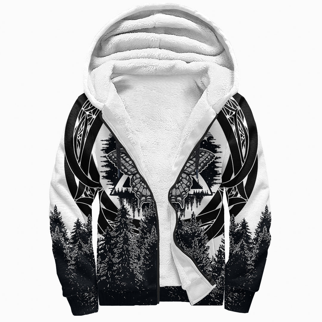 viking-butterfly-style-celtic-of-pine-forest-sherpa-hoodie