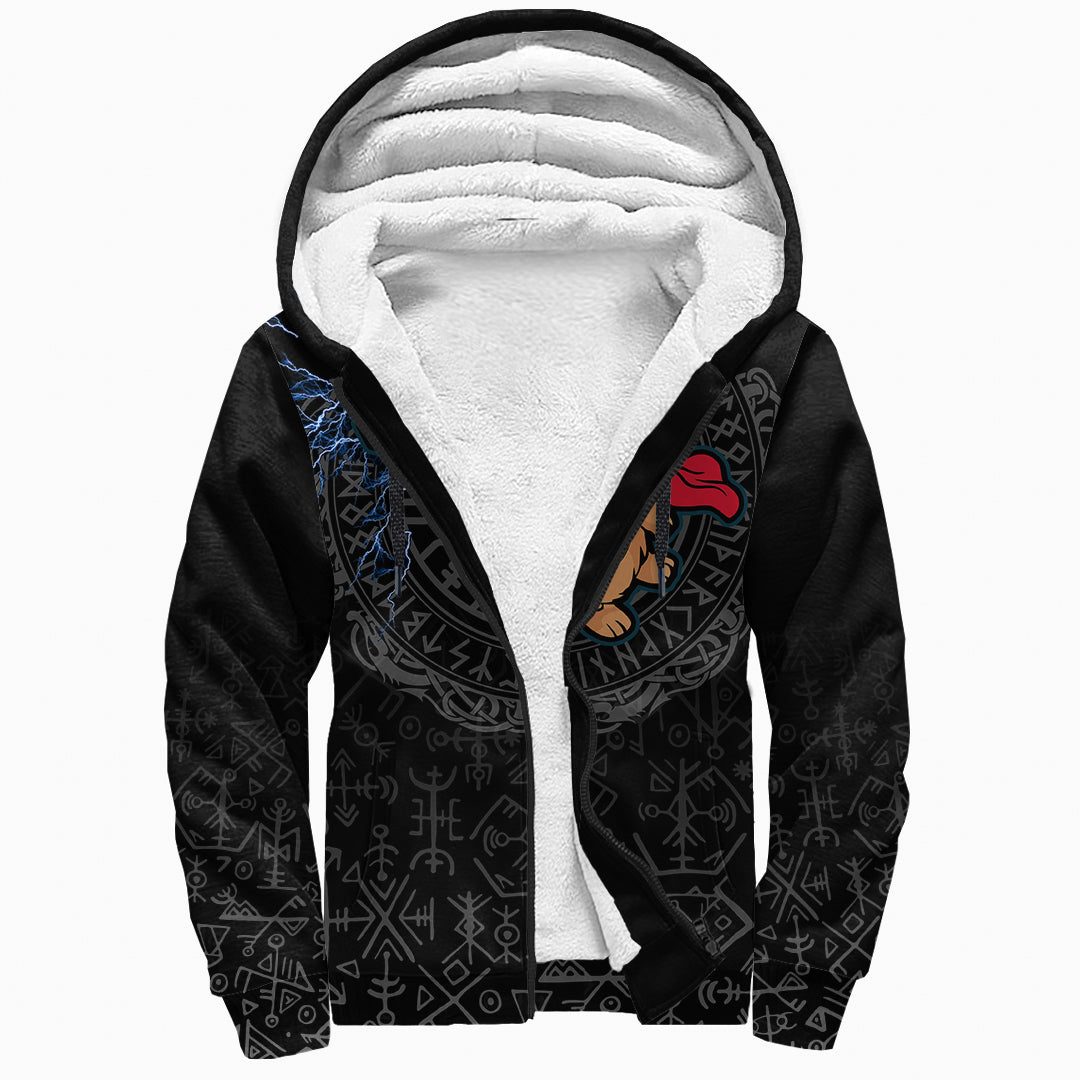 Viking Sherpa Hoodie - Thorgi RLT12 - Wonder Print Shop