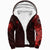 Viking Sherpa Hoodie - Fenrir Wolf Red RLT12 - Wonder Print Shop