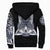 (Custom) Wonder Print Shop - Fox and Butterfly Sherpa Hoodie Style Celtic RLT12 - Wonder Print Shop