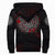 Viking Sherpa Hoodie - Viking Bear Claws Blood Tattoo RLT12 - Wonder Print Shop