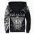 Viking Sherpa Hoodie Warrior Valhalla and Double Dragon RLT12 - Wonder Print Shop