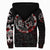 Viking Sherpa Hoodie - Fierce Blood Wolf Symbol Of A Viking Nordic RLT12 - Wonder Print Shop