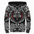 Viking Sherpa Hoodie, Fenrir Wolf RLT12 - Wonder Print Shop