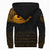 Viking Sherpa Hoodie - Fenrir Wolf Orange RLT12 - Wonder Print Shop