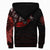 Viking Sherpa Hoodie - Wolf Blood Moon RLT12 - Wonder Print Shop