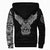 Viking Sherpa Hoodie - Dark Norse Wolf Tattoo RLT12 - Wonder Print Shop