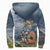 Viking Sherpa Hoodie, Corgi RLT12 - Wonder Print Shop