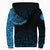 Viking Sherpa Hoodie - Raven Celtic Cyan RLT12 - Wonder Print Shop