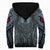Viking Sherpa Hoodie, Spiral Wolf Spirit RLT12 - Wonder Print Shop