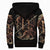 Viking Sherpa Hoodie - Uruz Rune RLT12 - Wonder Print Shop