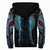 Viking Sherpa Hoodie, Fenrir Viking Wolf and Moon RLT12 - Wonder Print Shop