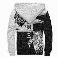 (Custom) Viking Sherpa Hoodie - Skoll And Hati New Style RLT12 - Wonder Print Shop