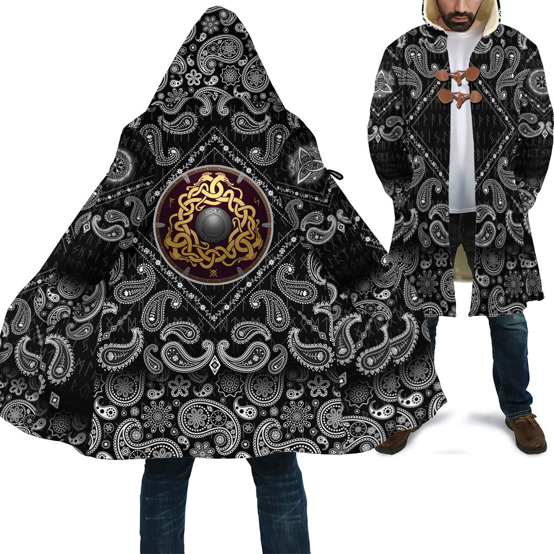 viking-cloak-shield-with-bandana-paisley-style