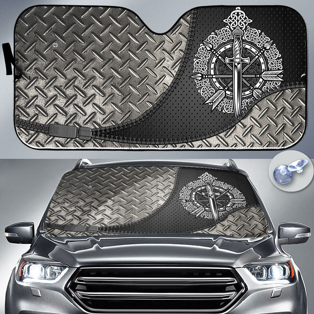 viking-auto-sun-shades-shield-sword-and-arrow-tattoo-auto-sun-shades