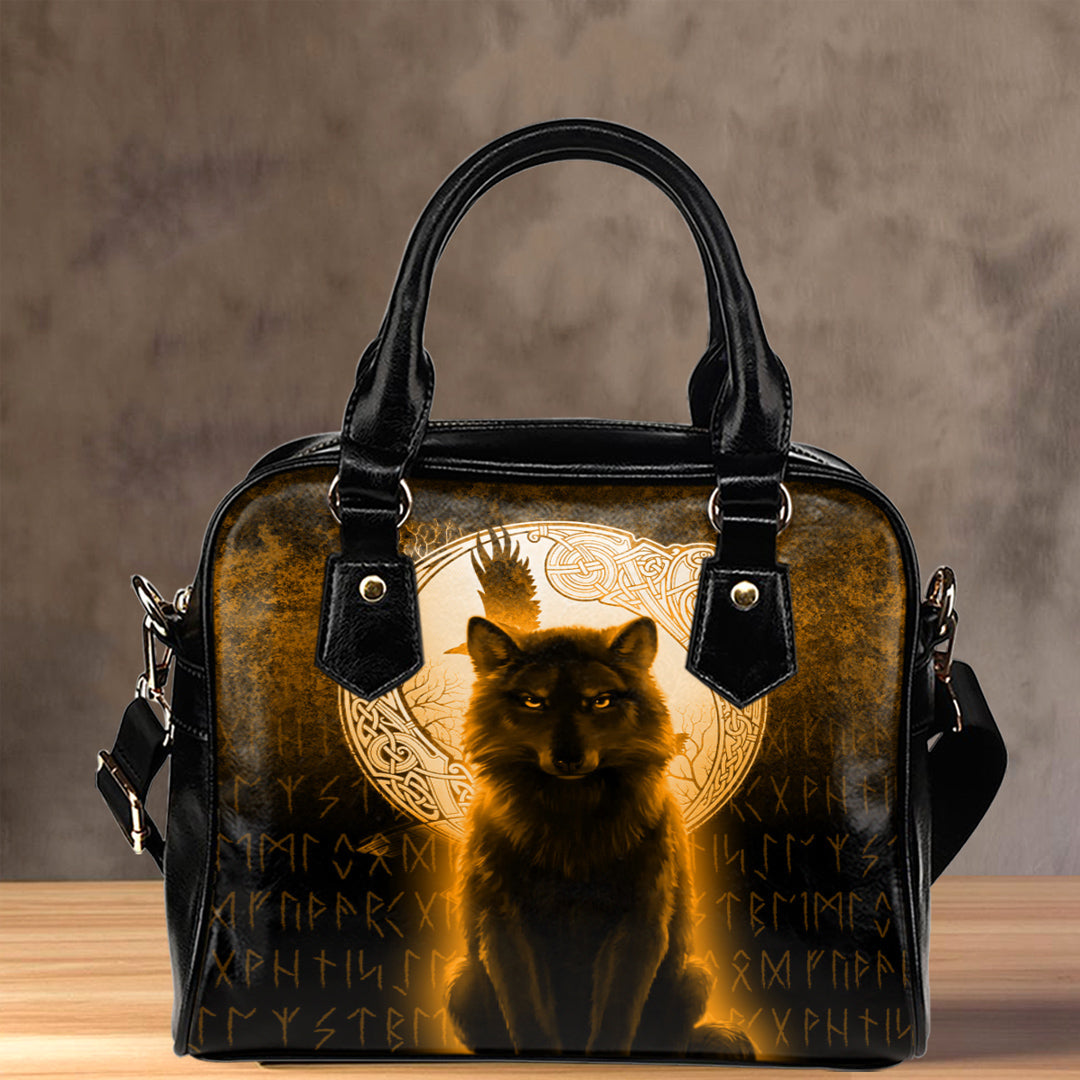 viking-shoulder-handbag-fenrir-viking-wolf-gold-version-shoulder-handbag