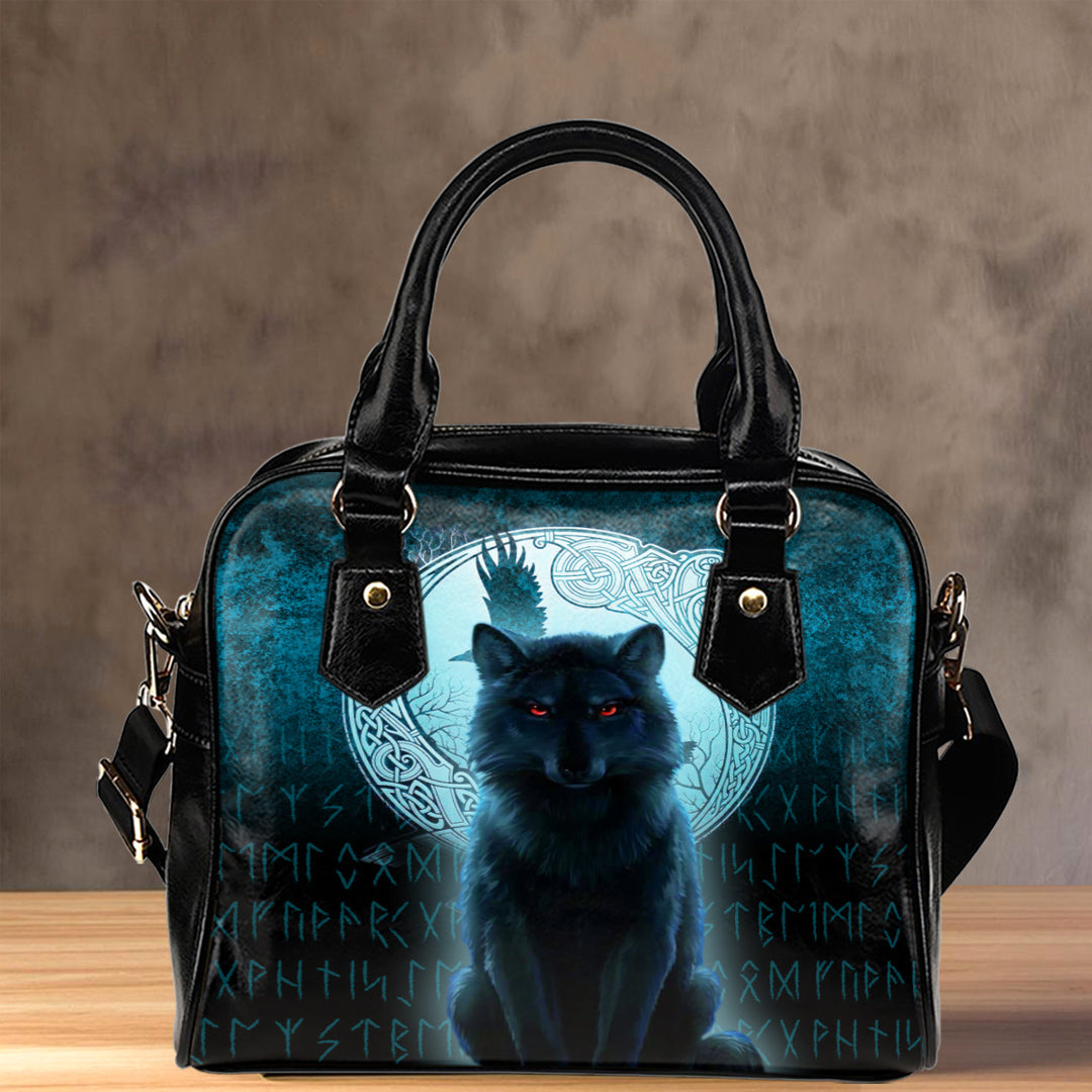 viking-shoulder-handbag-fenrir-viking-wolf-cyan-version-shoulder-handbag