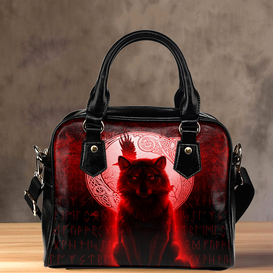 viking-shoulder-handbag-fenrir-viking-wolf-red-version-shoulder-handbag