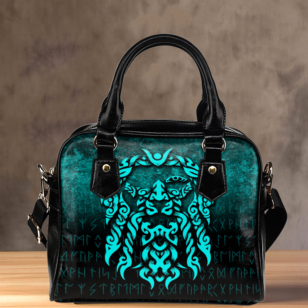 viking-shoulder-handbag-viking-god-odin-allfather-in-asgard-raven-god-cyan-version-shoulder-handbag
