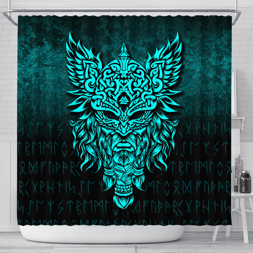 viking-shower-curtain-odin-the-allfather-asgard-god-and-chief-of-aesir-cyan-version-shower-curtain