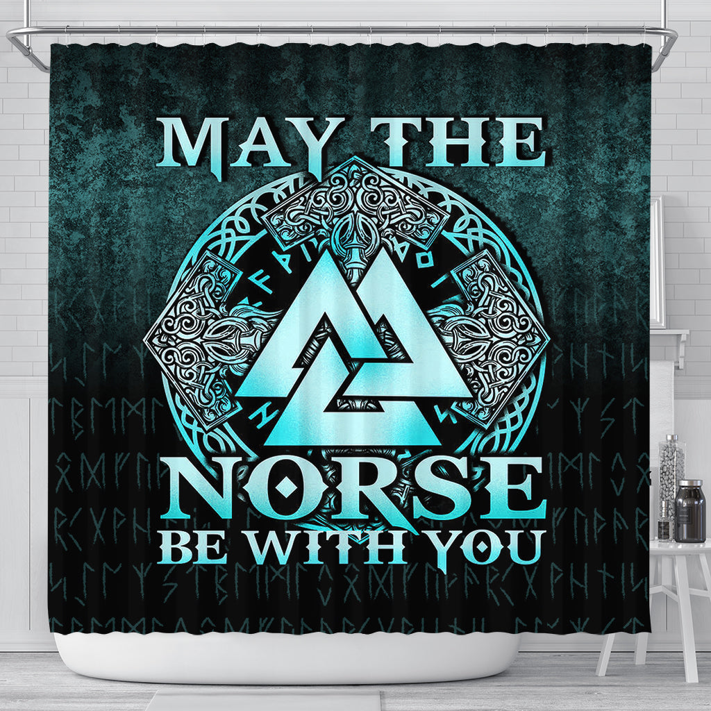viking-shower-curtain-may-the-norse-be-with-you-viking-cyan-version-shower-curtain