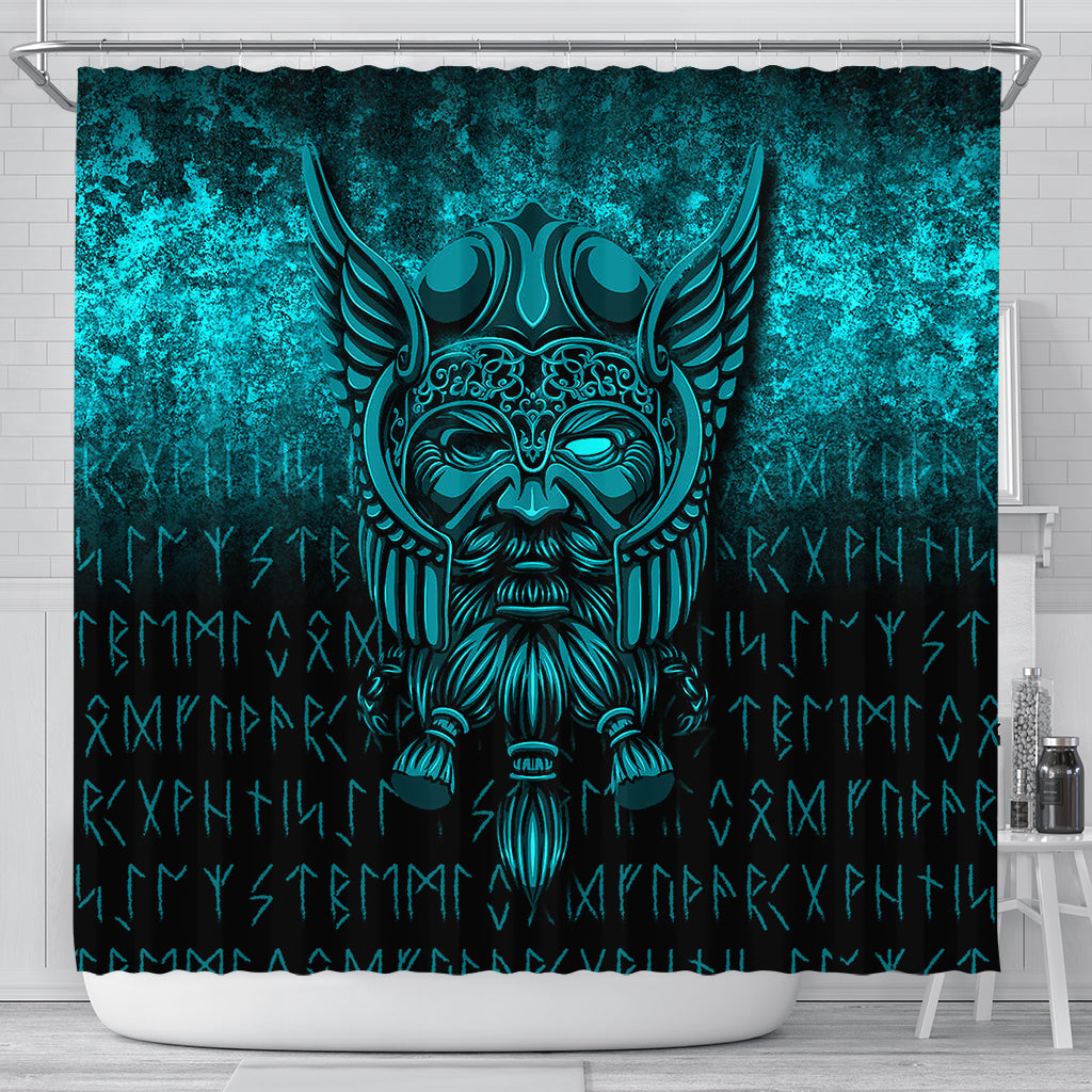 viking-shower-curtain-viking-odin-allfather-in-asgard-cyan-version-shower-curtain