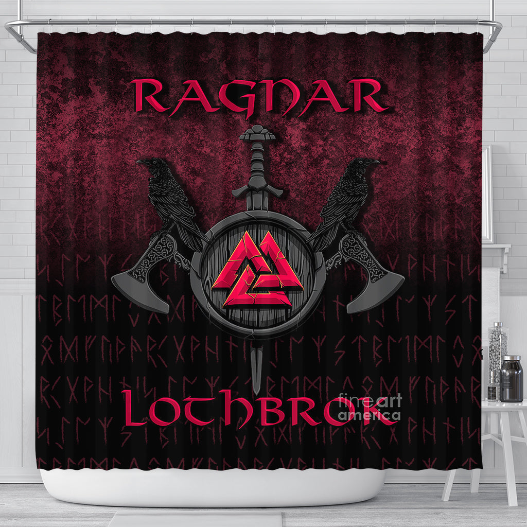 viking-shower-curtain-ragnar-lothbrok-ragnar-lodbrok-viking-warrior-red-version-shower-curtain