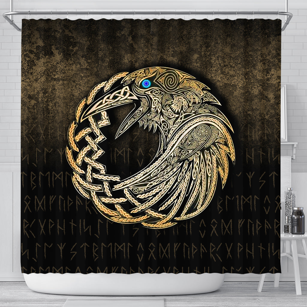 viking-shower-curtain-vikings-raven-gold-version-shower-curtain