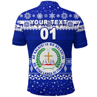 Custom Siaatoutai Theological College Polo Shirt Christmas Simple Style LT8 - Wonder Print Shop