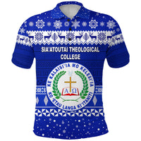 Custom Siaatoutai Theological College Polo Shirt Christmas Simple Style LT8 - Wonder Print Shop