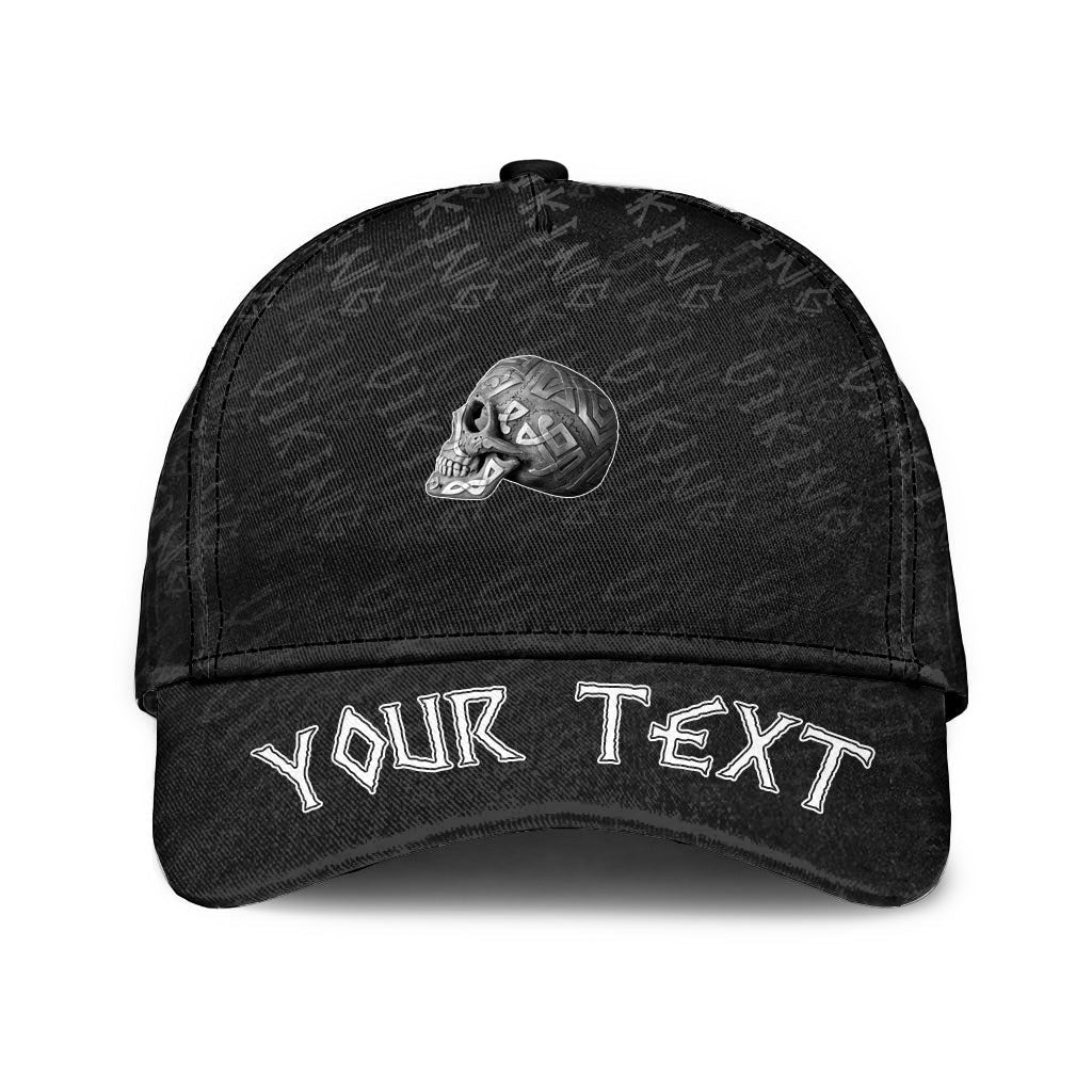 viking-classic-cap-custom-silver-plaster-skull-left-side-isolated-classic-cap