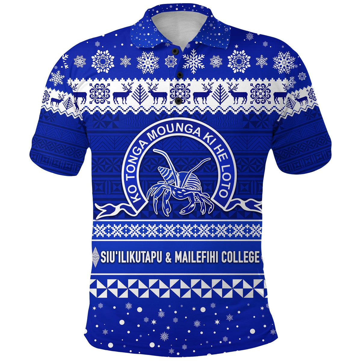 Siuilikutapu and Mailefihi College Polo Shirt Christmas Simple Style LT8 - Wonder Print Shop