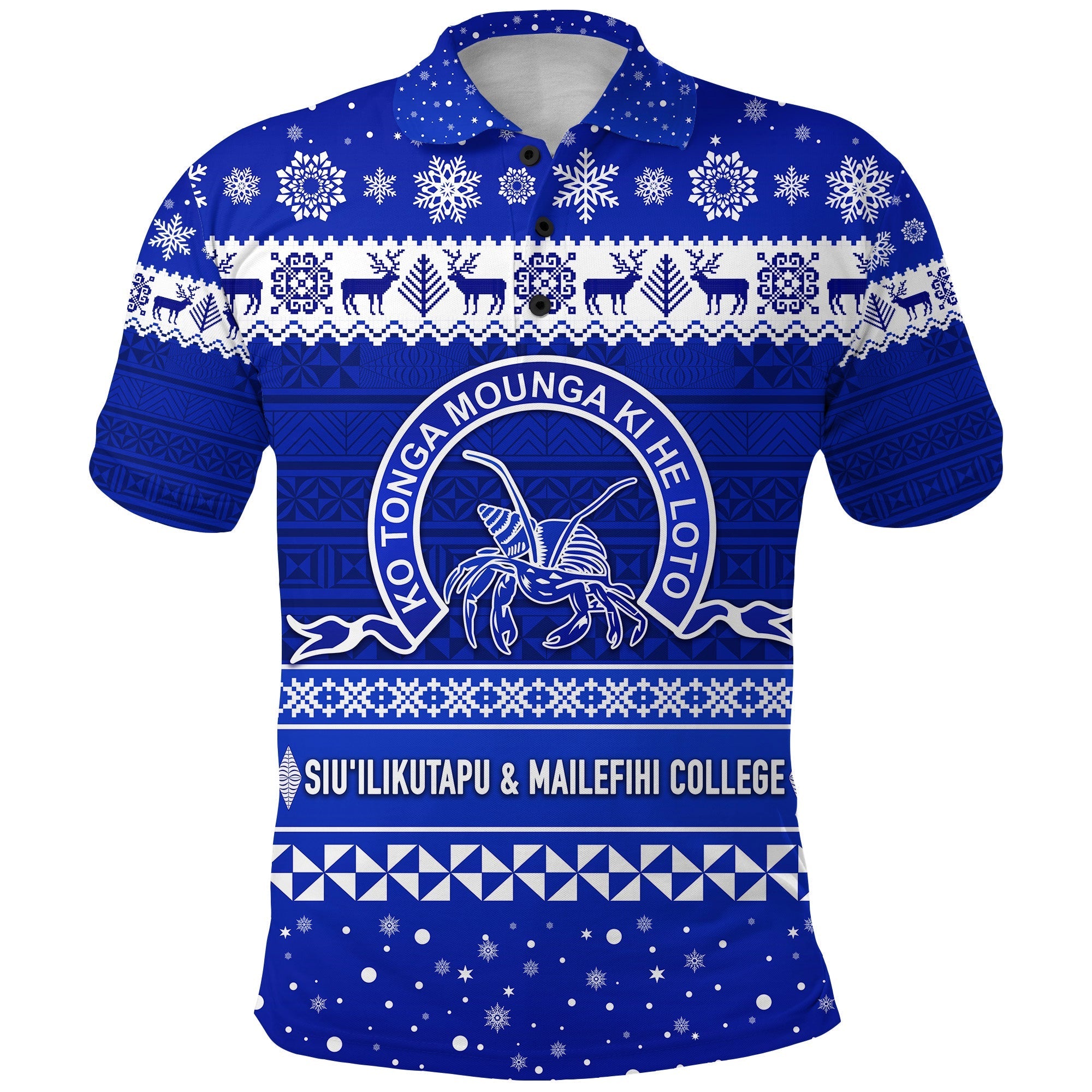 Siuilikutapu and Mailefihi College Polo Shirt Christmas Simple Style LT8 - Wonder Print Shop