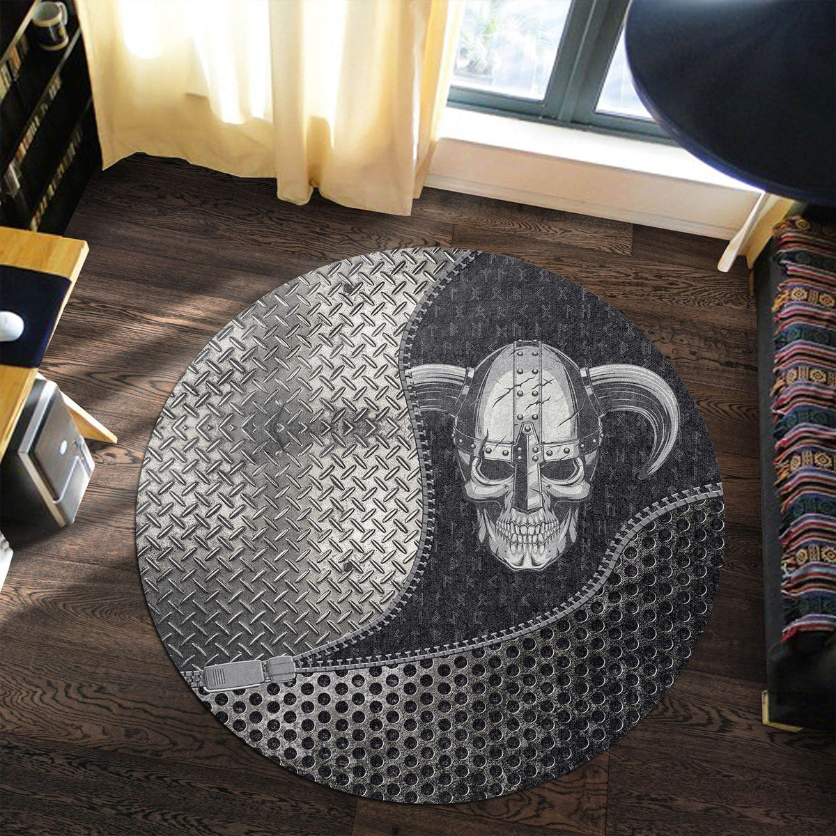 viking-carpet-skull-helmet-new-round-carpet