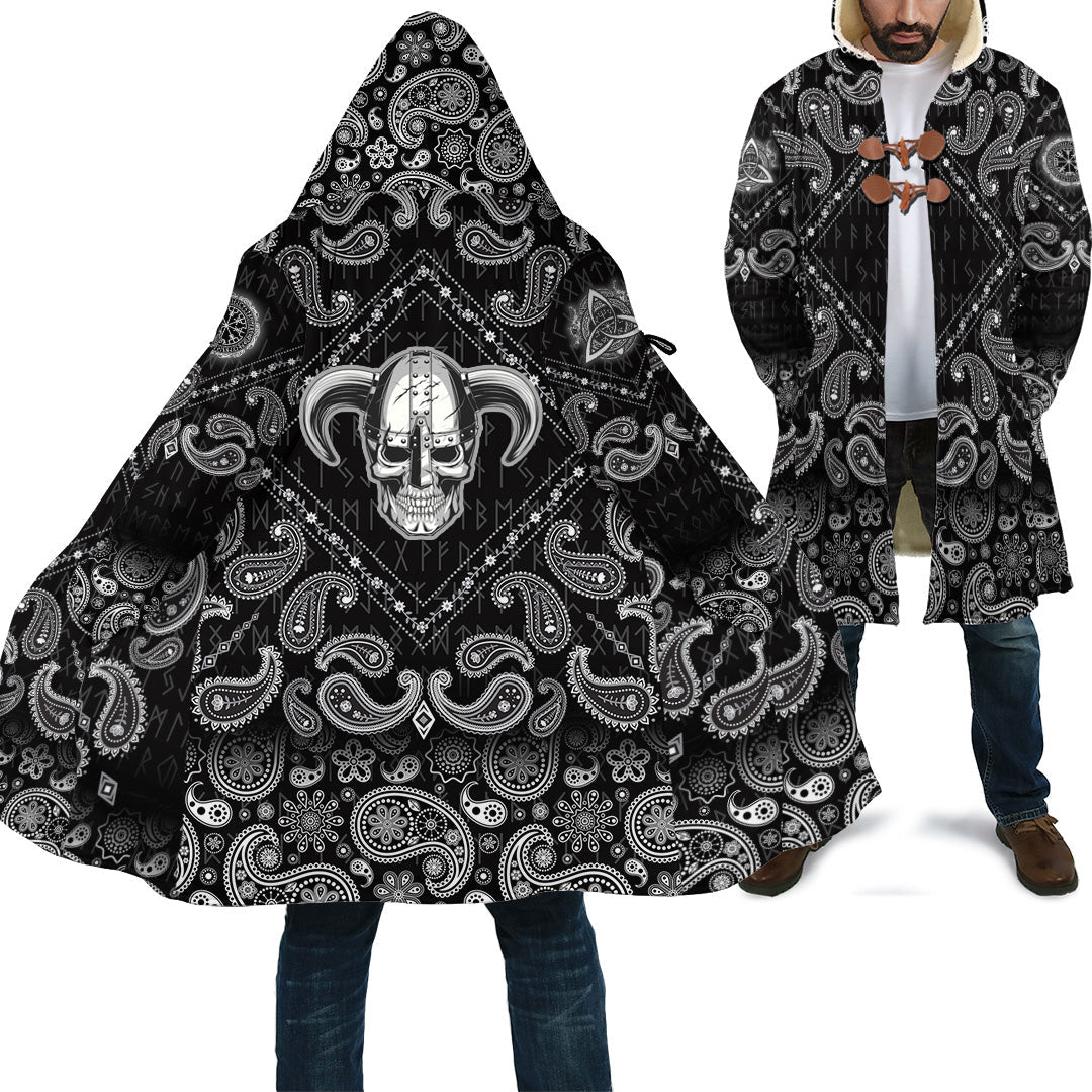 viking-cloak-skull-helmet-new-with-bandana-paisley-style